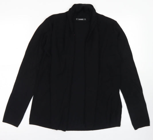 Womens UK Size S Dunnes Stores Black Cardigan Jumper