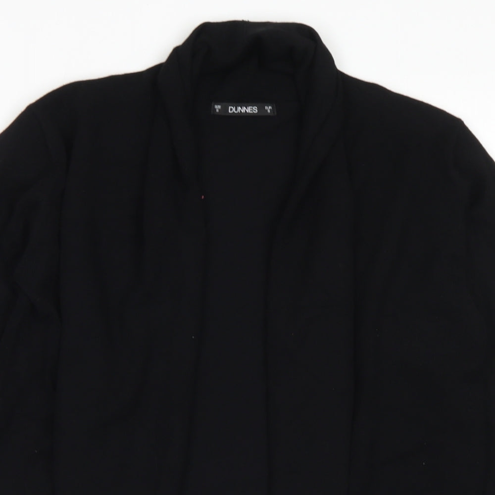 Womens UK Size S Dunnes Stores Black Cardigan Jumper