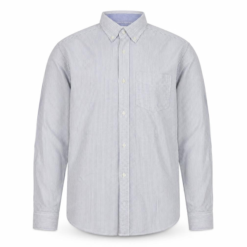 Mens UK Size S NEXT Blue  Button-Up Long Sleeve Casual Shirt