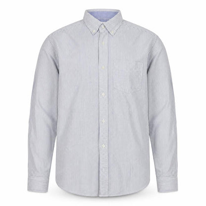 Mens UK Size S NEXT Blue  Button-Up Long Sleeve Casual Shirt