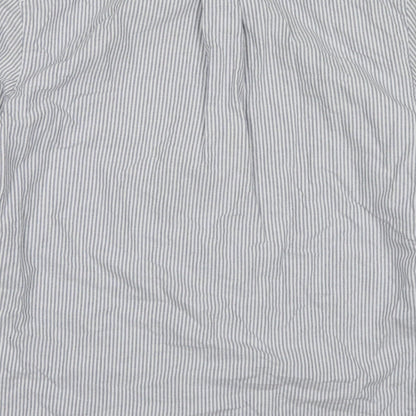 Mens UK Size S NEXT Blue  Button-Up Long Sleeve Casual Shirt