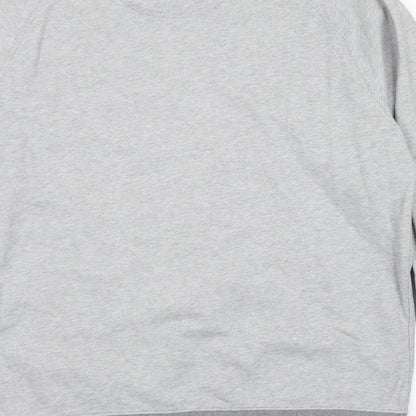 Mens UK Size M Blue Harbour Grey Pullover Sweatshirt