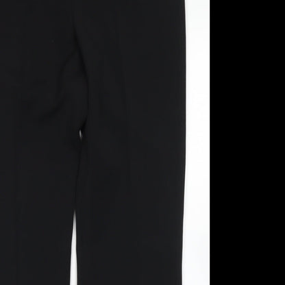 Womens UK Size 16 Marks & Spencer Regular Fit Dress Pants Black Trousers