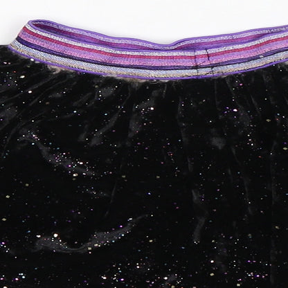 Nutmeg Girls Black  Polyester A-Line Skirt Size 2-3 Years  Regular