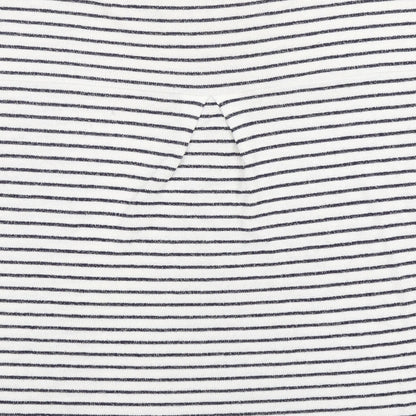 TU Womens Multicoloured Round Neck Striped Viscose Pullover Jumper Size 10