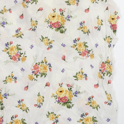 Womens UK Size L MNG Multicoloured Basic Button-Up