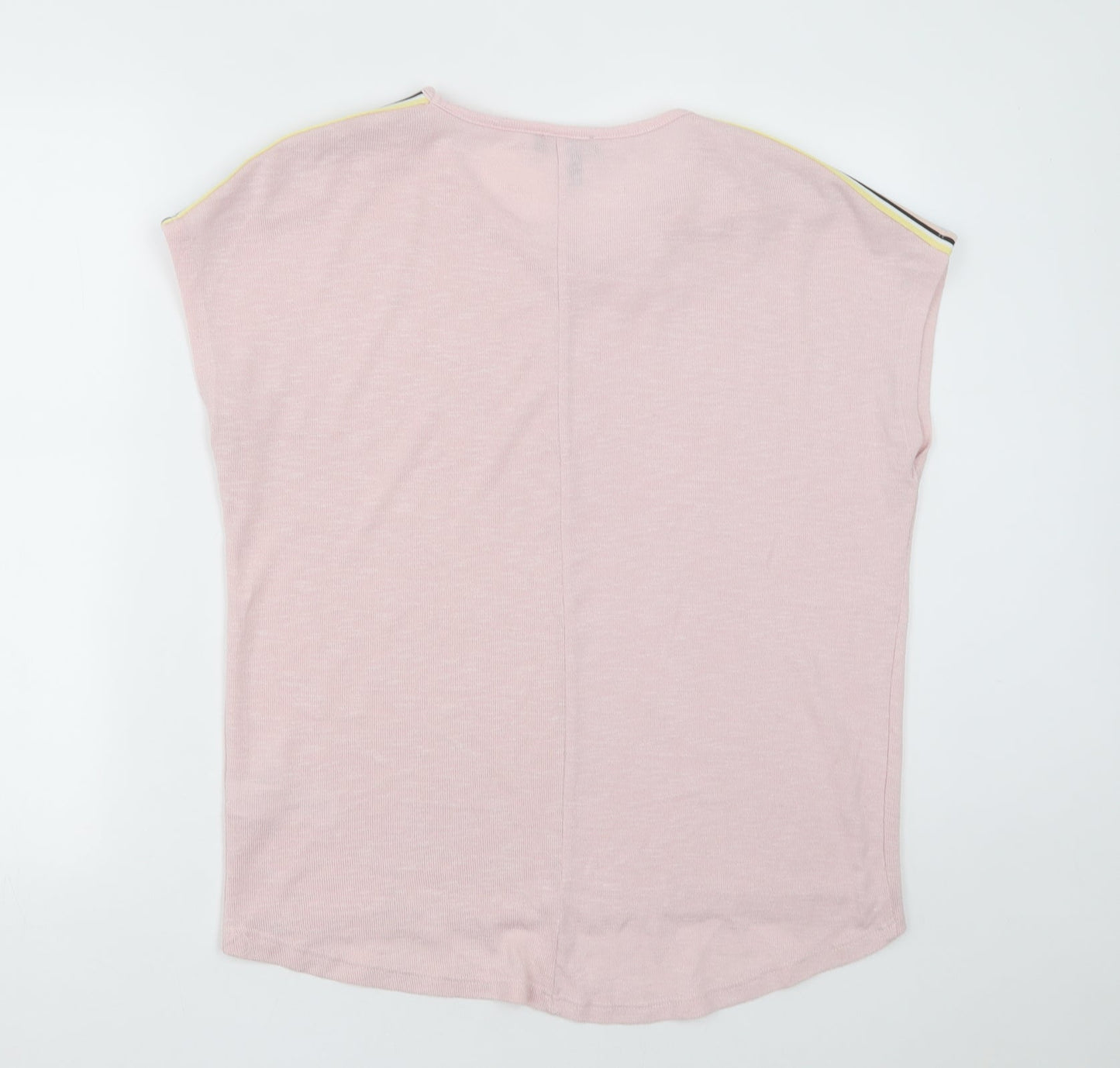Womens UK Size S New Look Pink Basic T-Shirt