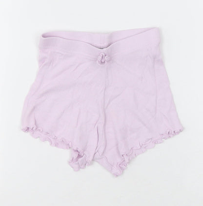 Primark Girls Purple  Cotton Cami Sleep Shorts Size 18-24 Months  Pullover