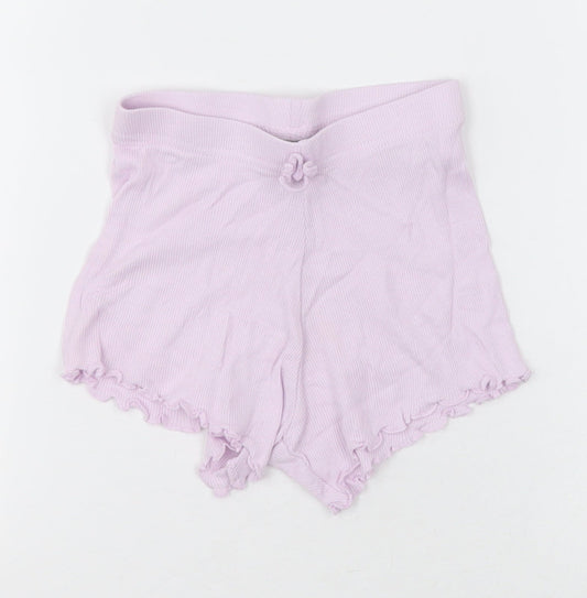 Primark Girls Purple  Cotton Cami Sleep Shorts Size 18-24 Months  Pullover