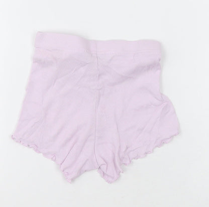 Primark Girls Purple  Cotton Cami Sleep Shorts Size 18-24 Months  Pullover