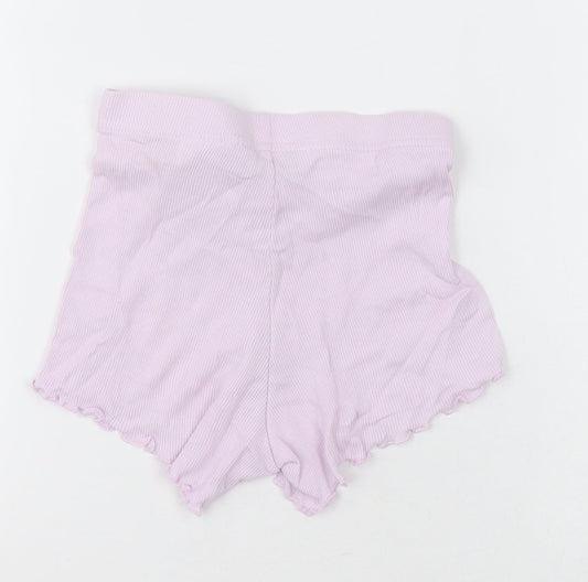 Primark Girls Purple  Cotton Cami Sleep Shorts Size 18-24 Months  Pullover