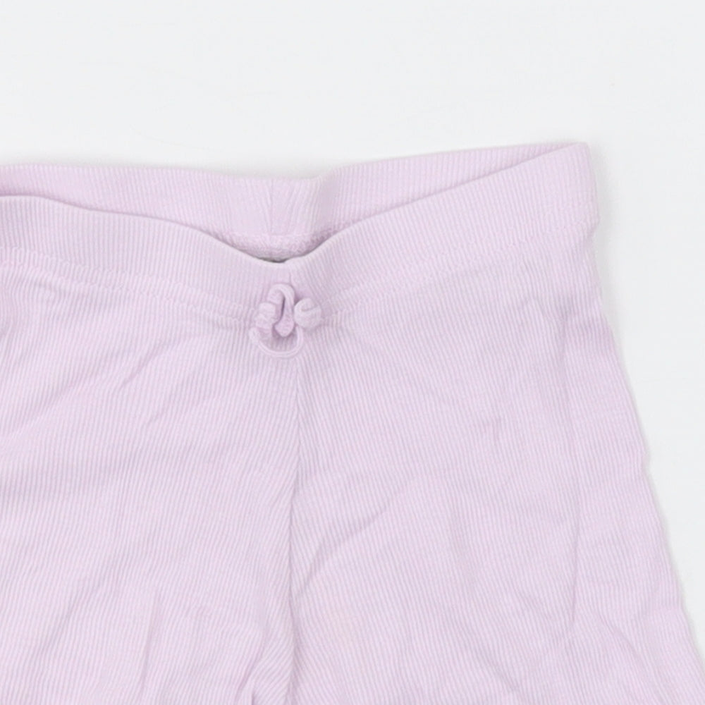 Primark Girls Purple  Cotton Cami Sleep Shorts Size 18-24 Months  Pullover