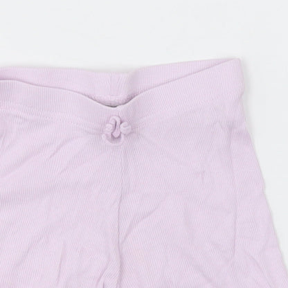 Primark Girls Purple  Cotton Cami Sleep Shorts Size 18-24 Months  Pullover