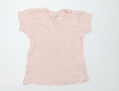Primark Girls Pink  Cotton  Pyjama Set Size 18-24 Months  Pullover