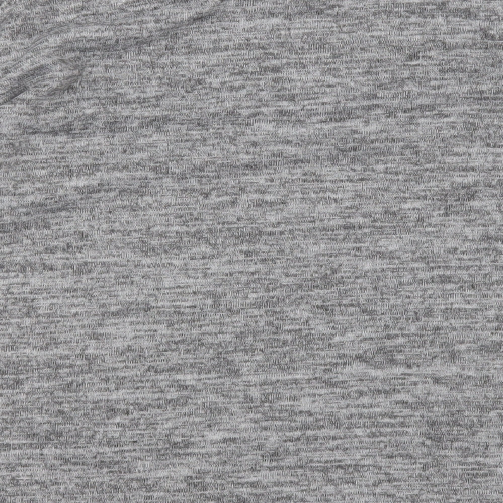 quix Womens Grey  Polyester Pullover Sweatshirt Size S  Pullover - Lace trim