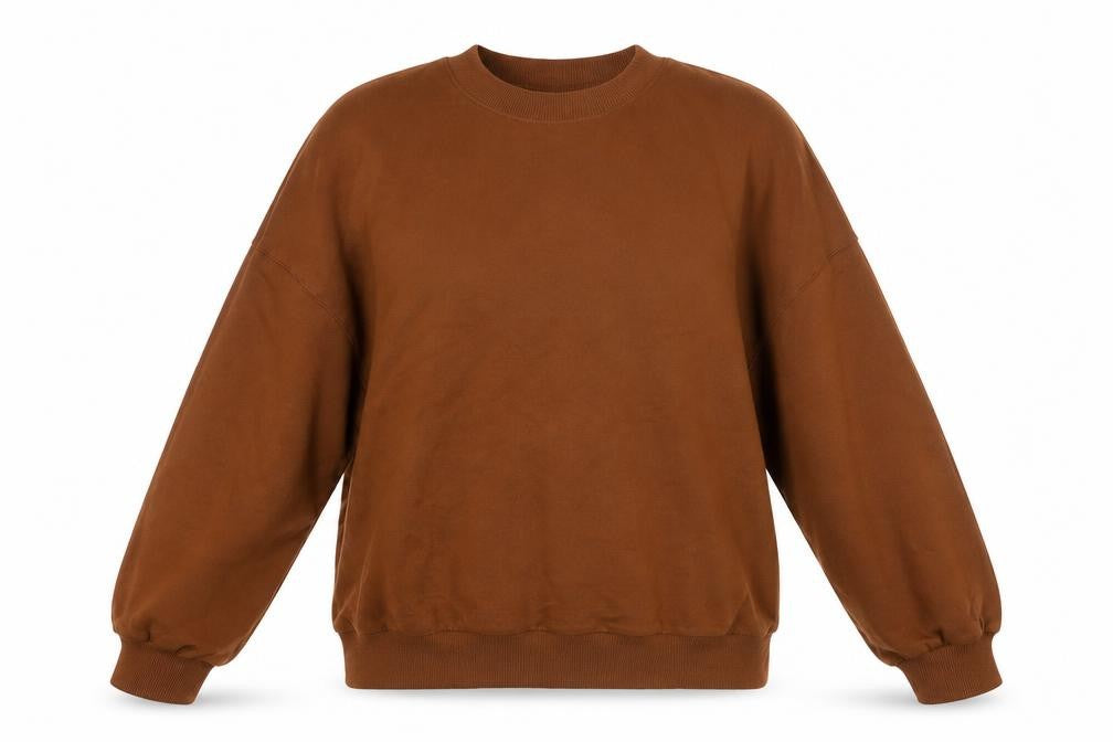 Womens UK Size L SheIn Brown Pullover Jumper