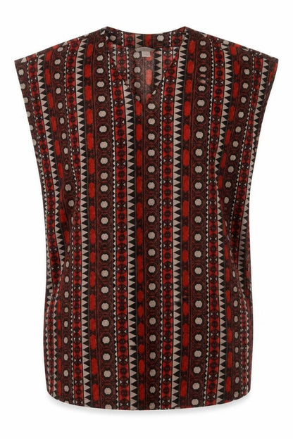 Womens UK Size S H&M Red Basic Tank