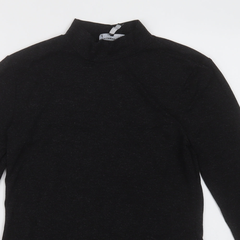 Warehouse Womens Grey  Polyester Pullover Sweatshirt Size 10  Pullover