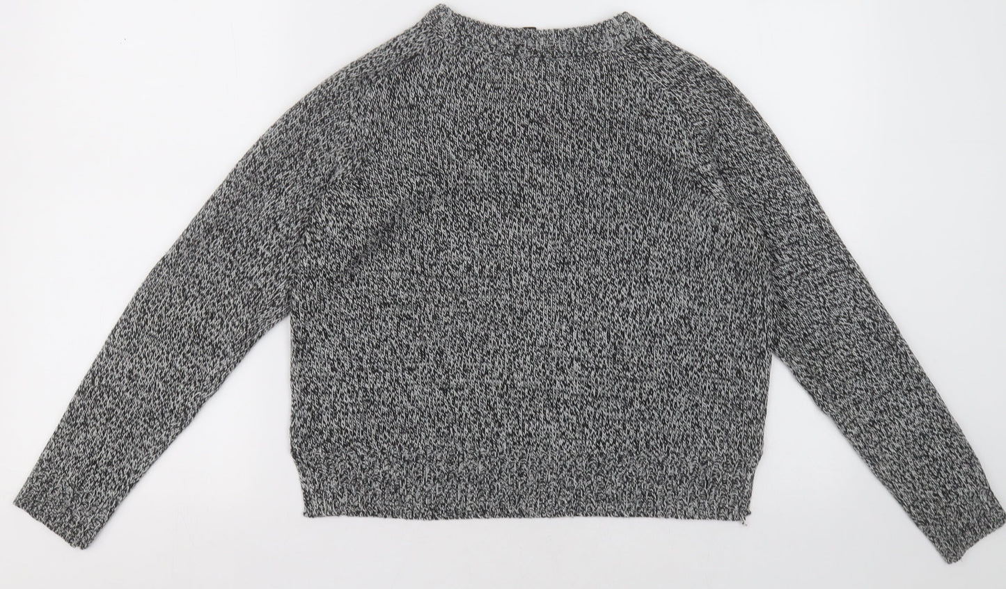 Womens UK Size XS H&M Grey Pullover Jumper