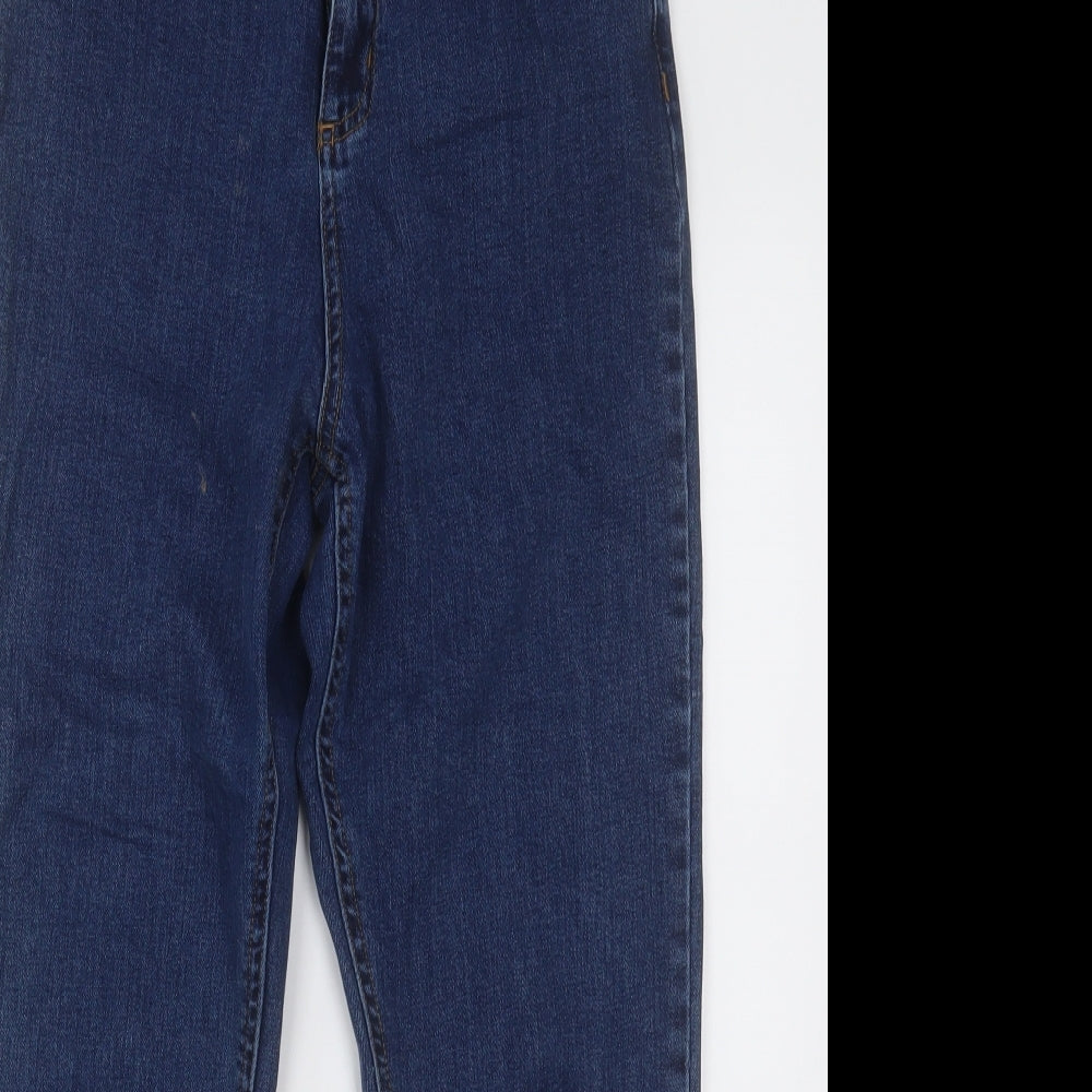 BDG Womens Blue  Cotton Mom Jeans Size 25 L28 in Regular Button