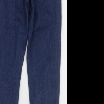 BDG Womens Blue  Cotton Mom Jeans Size 25 L28 in Regular Button