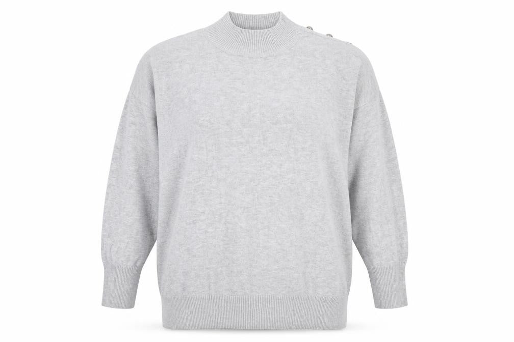 Womens UK Size 18 F&F Grey Pullover Jumper