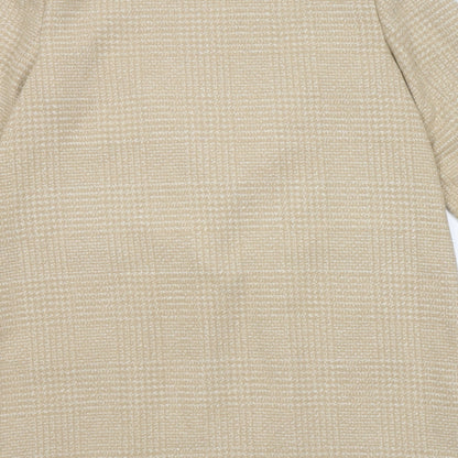Womens UK Size 16 Marks and Spencer Beige Overcoat