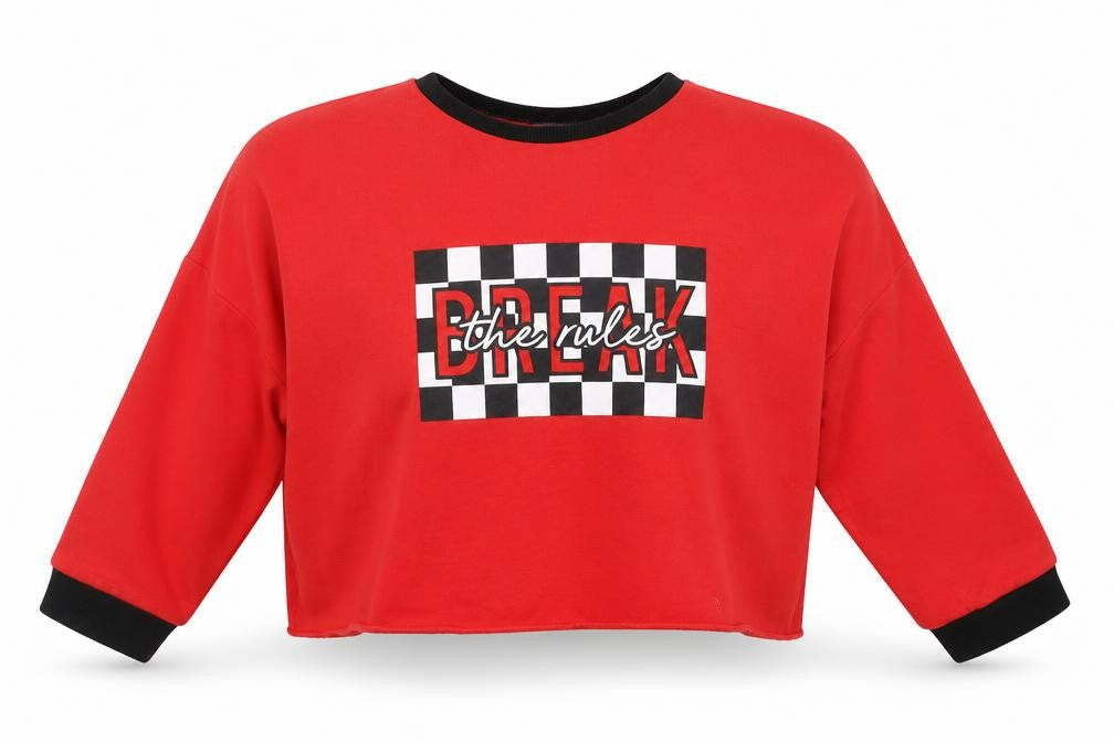 Womens UK Size L Primark Red Pullover Jumper