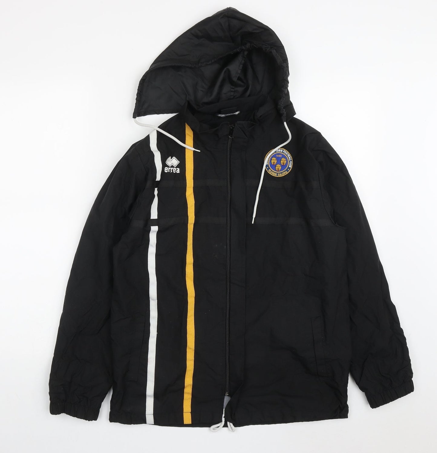 Mens UK Size XS Errea Black Jacket