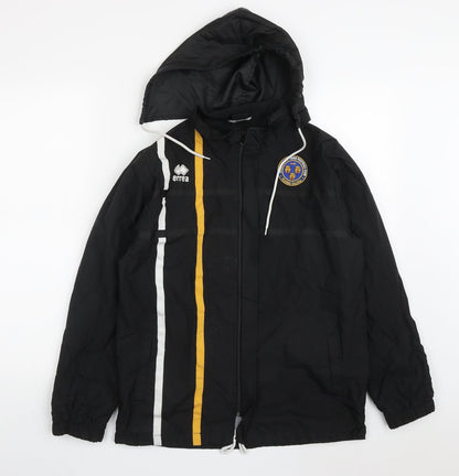 Mens UK Size XS Errea Black Jacket