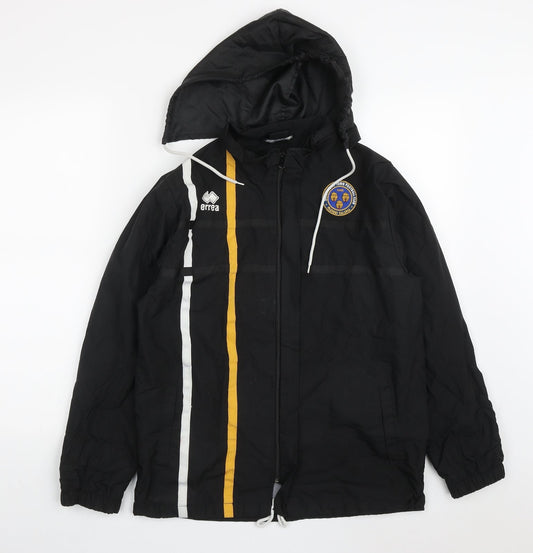 Mens UK Size XS Errea Black Jacket