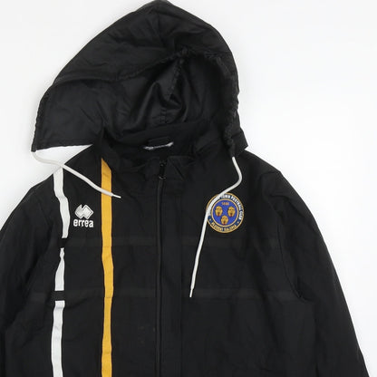 Mens UK Size XS Errea Black Jacket