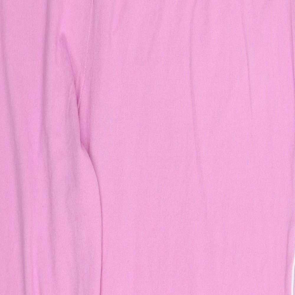 Womens UK Size L Dunnes Regular Fit  Pink Trousers