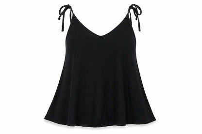 Womens UK Size 8 New Look Black Basic Tank