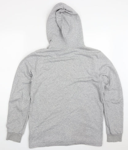 Mens UK Size M adidas Grey Full Zip Hoodie