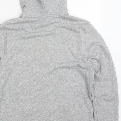Mens UK Size M adidas Grey Full Zip Hoodie