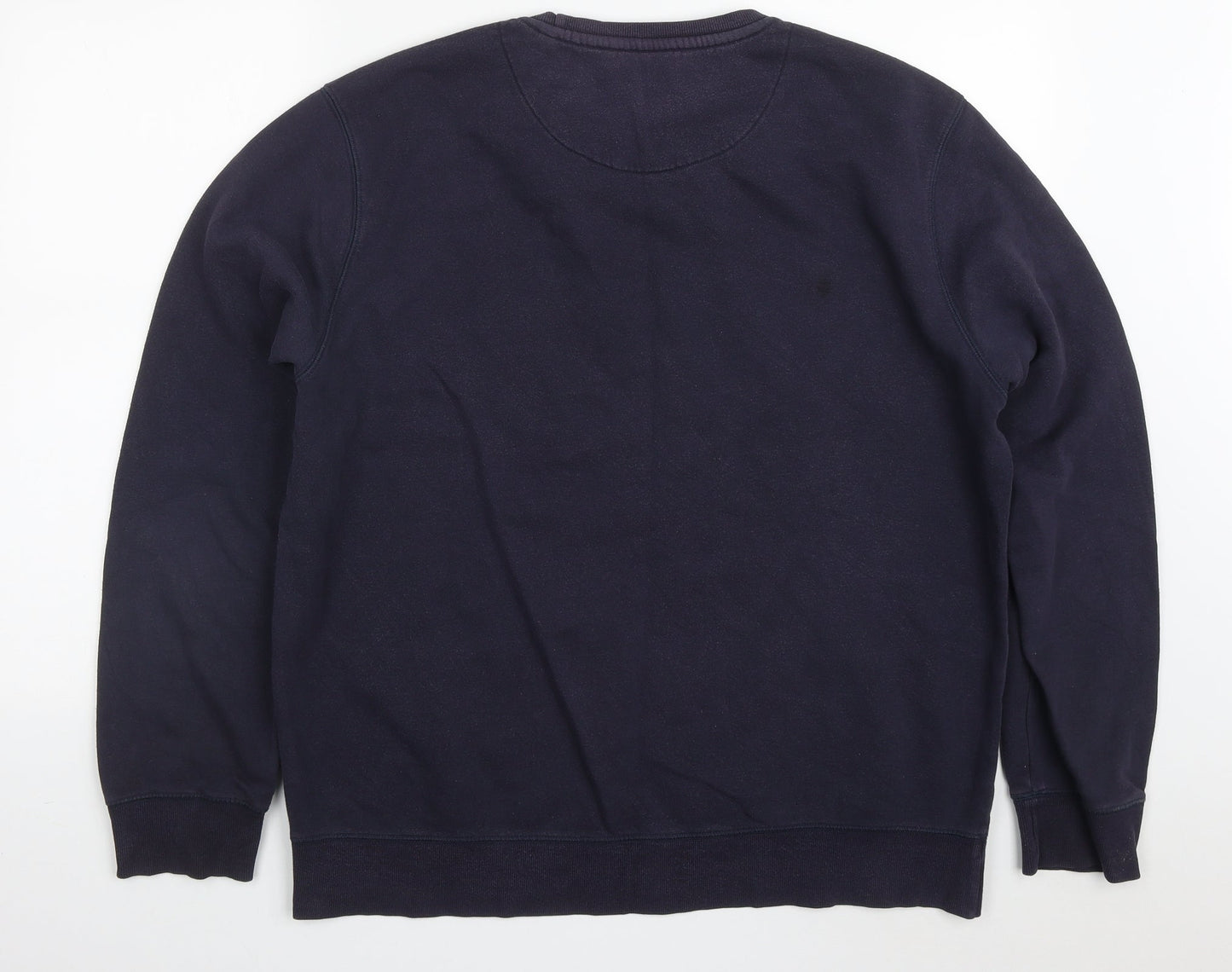 Mens UK Size 2XL Matalan Blue Pullover Sweatshirt