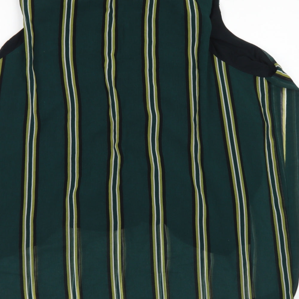 Womens UK Size 22 M&S Collection Green Basic Blouse