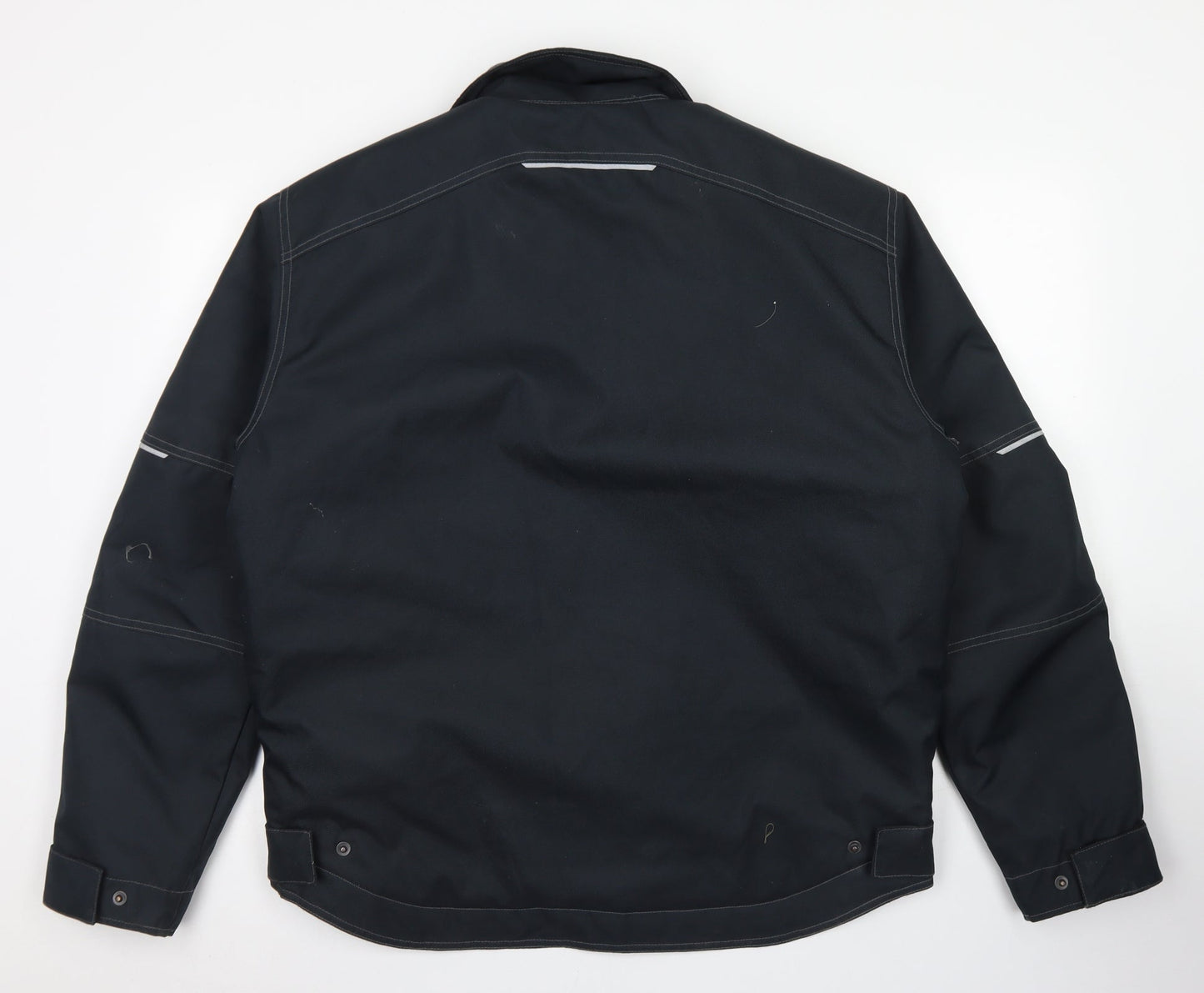 Mens UK Size M Mascot Black Biker Coat
