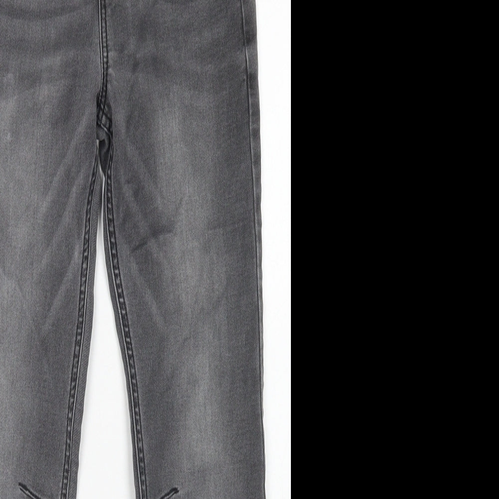 TU Boys Grey  Cotton Skinny Jeans Size 9 Months  Regular Drawstring
