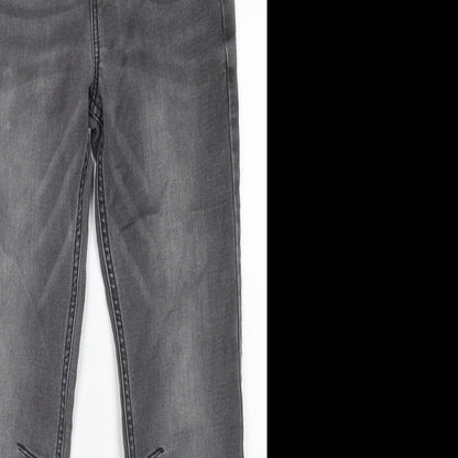 TU Boys Grey  Cotton Skinny Jeans Size 9 Months  Regular Drawstring