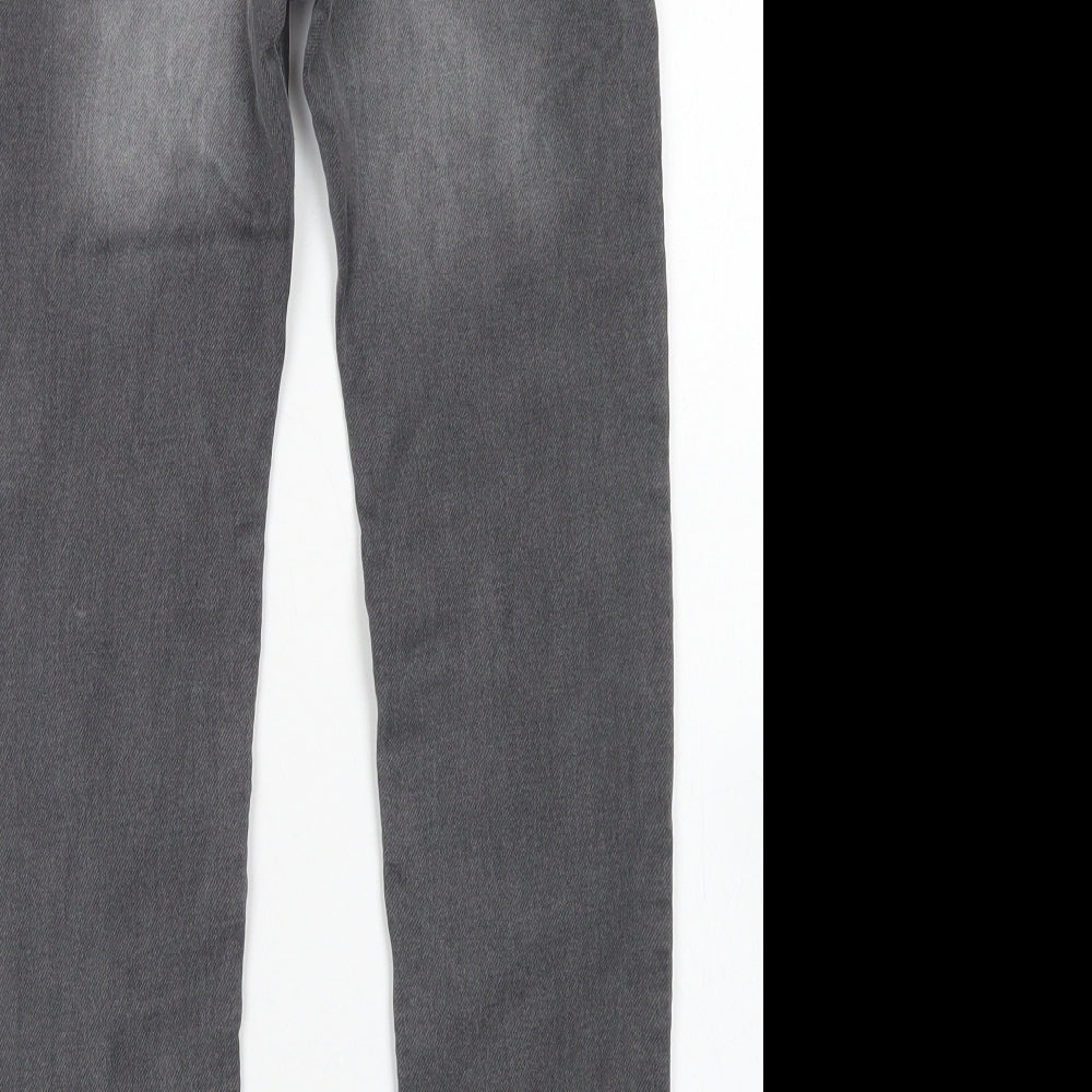 TU Boys Grey  Cotton Skinny Jeans Size 9 Months  Regular Drawstring
