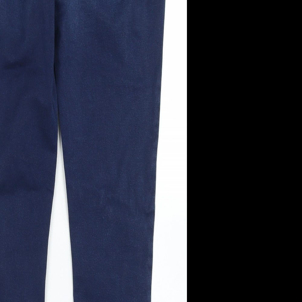 F&F Womens Blue  Cotton Jegging Jeans Size 14 L28 in Regular
