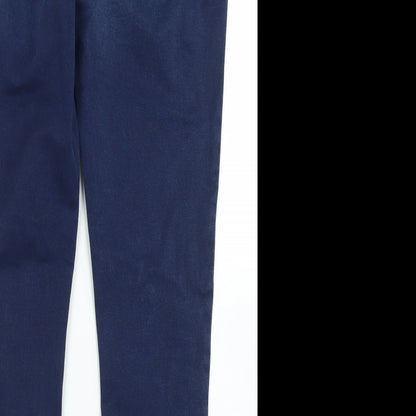 F&F Womens Blue  Cotton Jegging Jeans Size 14 L28 in Regular