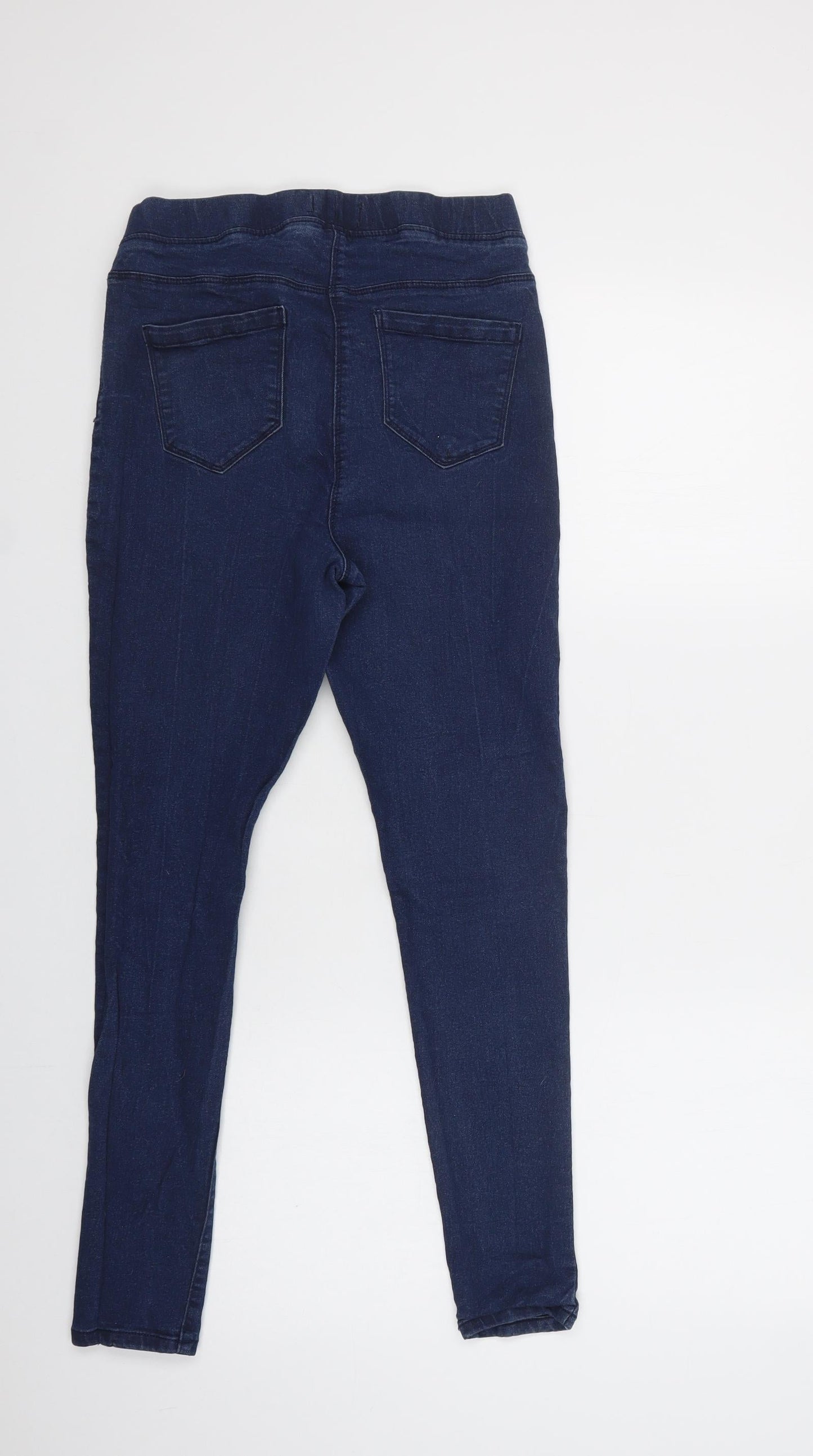 Womens UK Size 12 Studio Regular Fit Jegging Blue Jeans