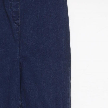 Womens UK Size 12 Studio Regular Fit Jegging Blue Jeans