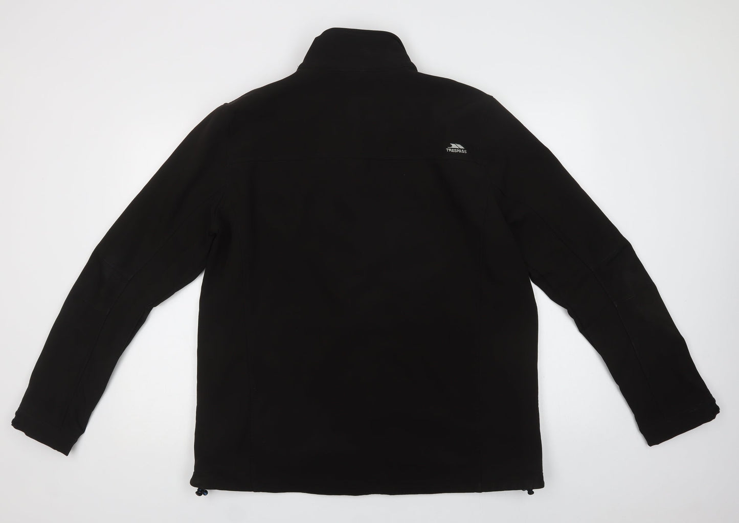 Mens UK Size XL Trespass Black Windbreaker Coat