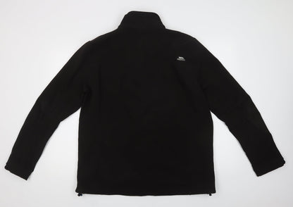 Mens UK Size XL Trespass Black Windbreaker Coat