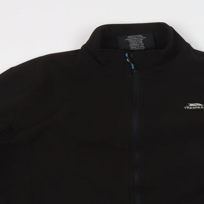 Mens UK Size XL Trespass Black Windbreaker Coat