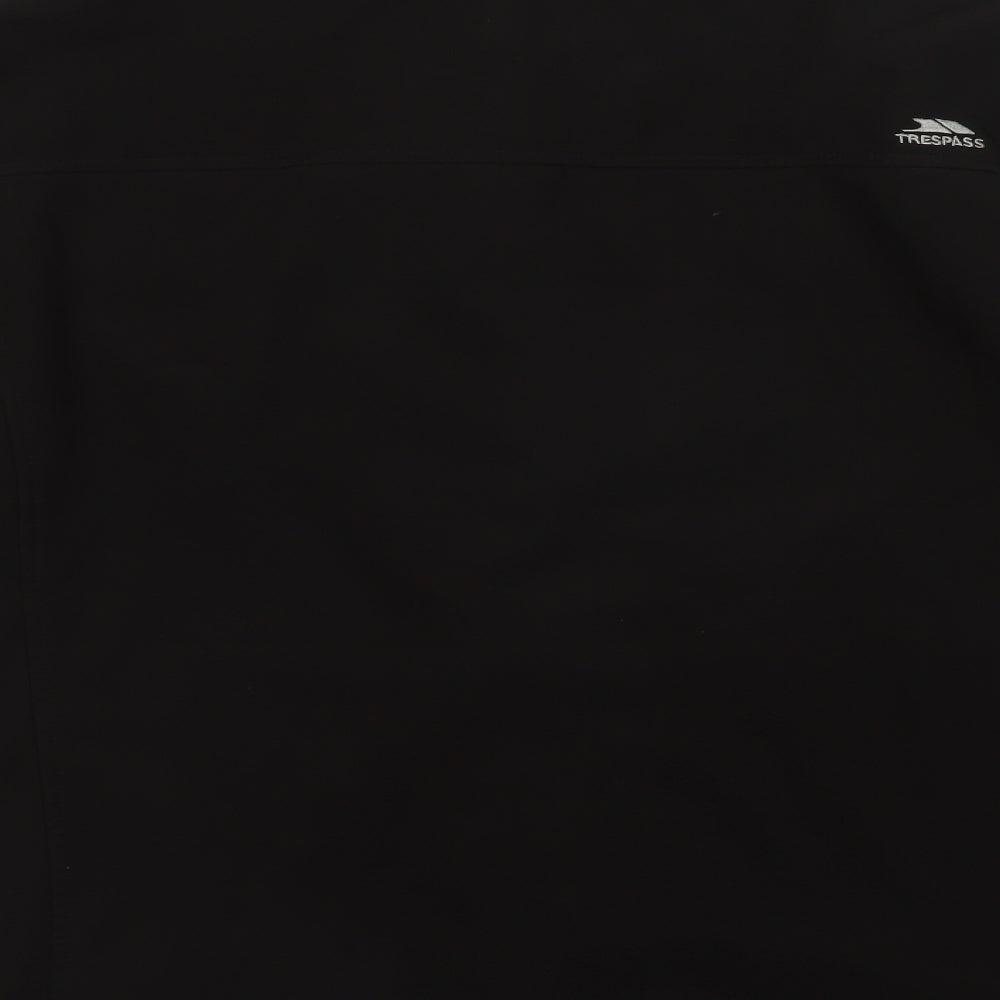 Mens UK Size XL Trespass Black Windbreaker Coat